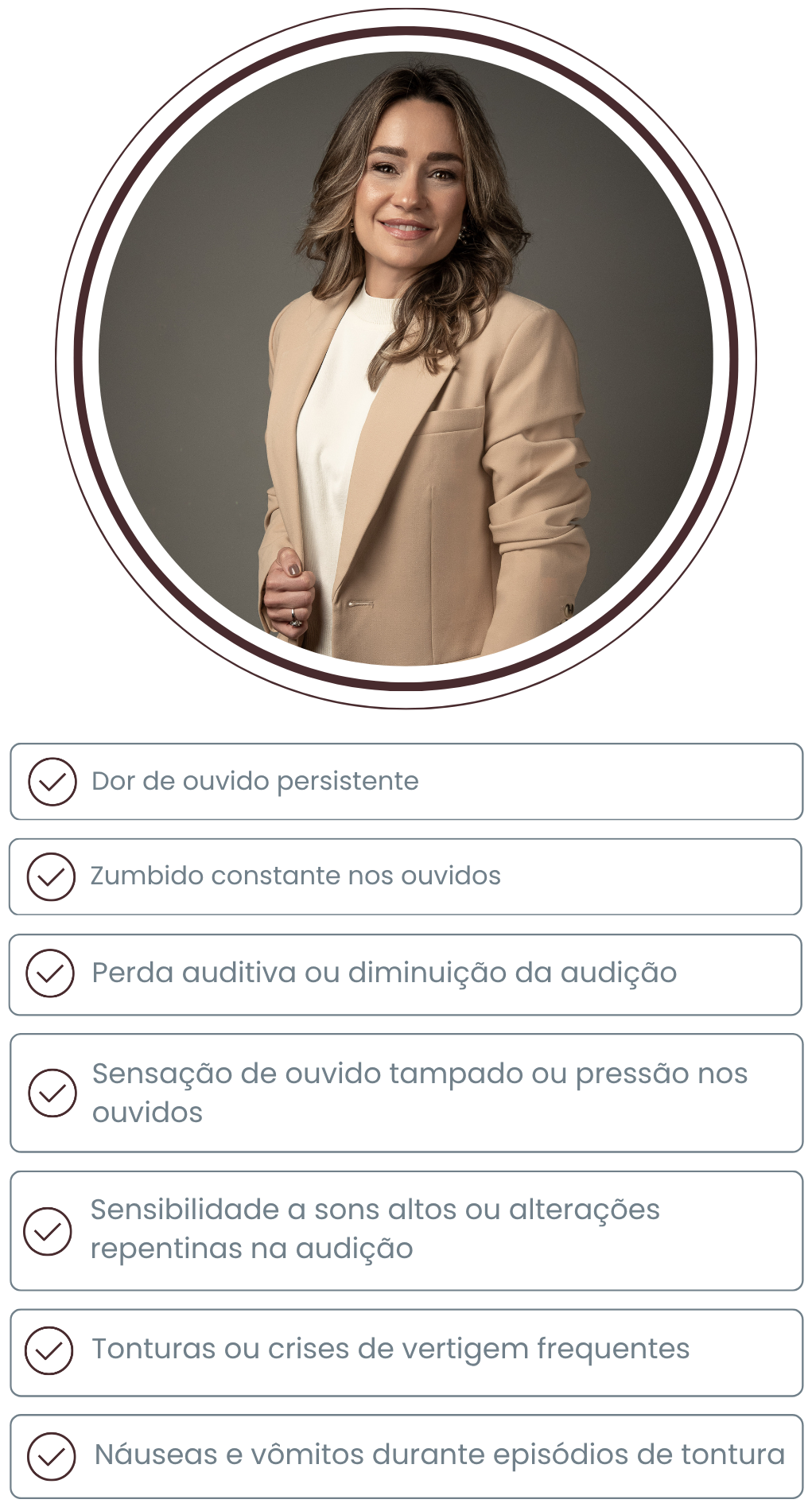 Sintomas para procurar um otorrinolaringologista em mobile